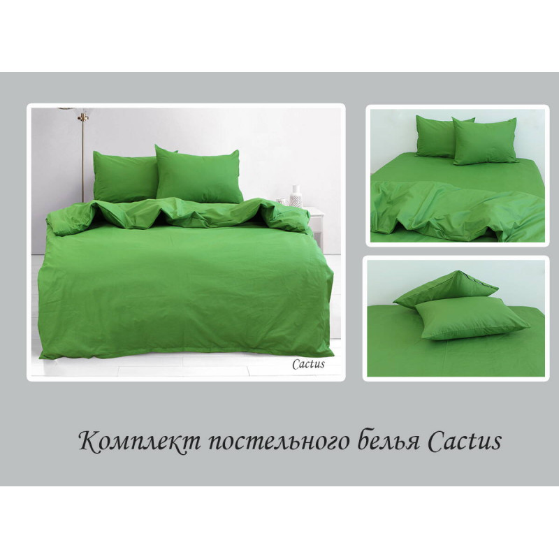 Комплект постільної білизни семейный Cactus