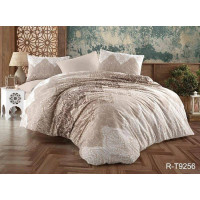 Bed linen set with companion fabric R-T9256