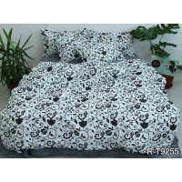 Bed linen set with coordinating fabric R-T9255