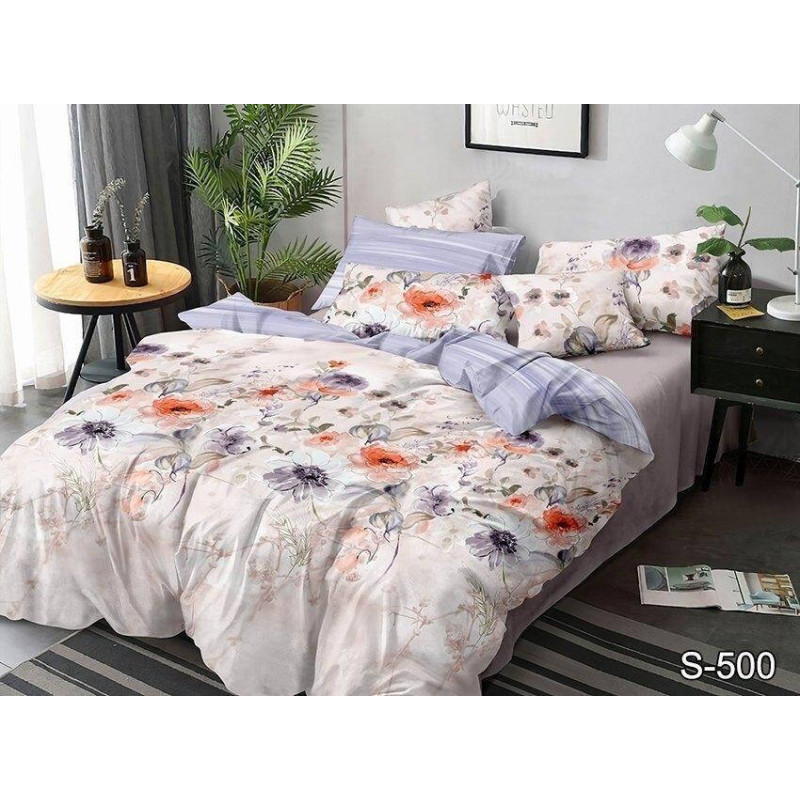 Bed Linen Set with Coordinating Fabric S500