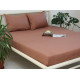 Простынь на резинке + наволочки 180х200х20 Mahogany Rose