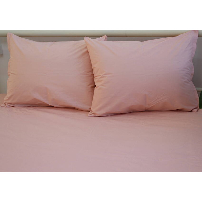 Простынь на резинке + наволочки 180х200х20 Pale Blush