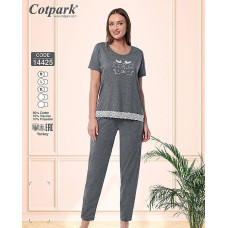 Жіноча піжама Cotpark L з бавовною 80%
