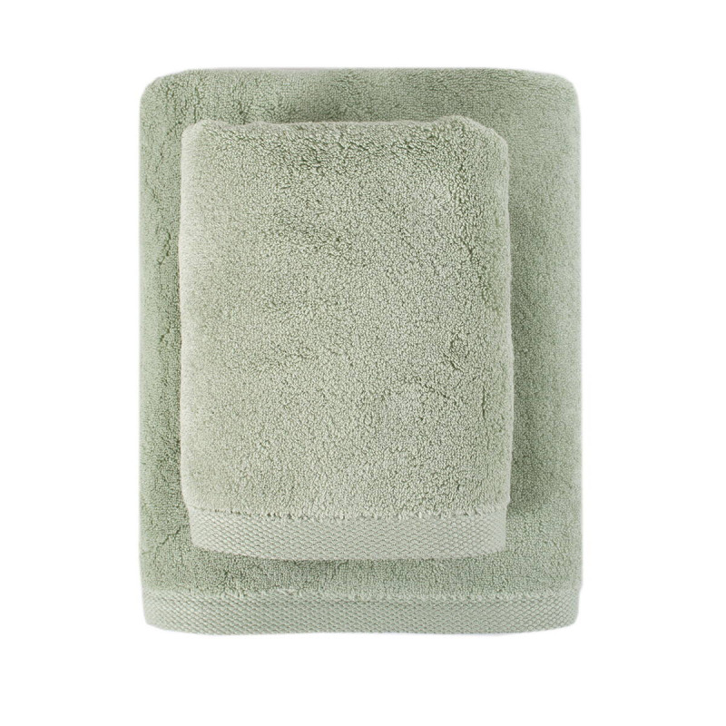 Рушник для обличчя Lotus Home Hotel Premium microcotton sage green 50×90 550 г/м