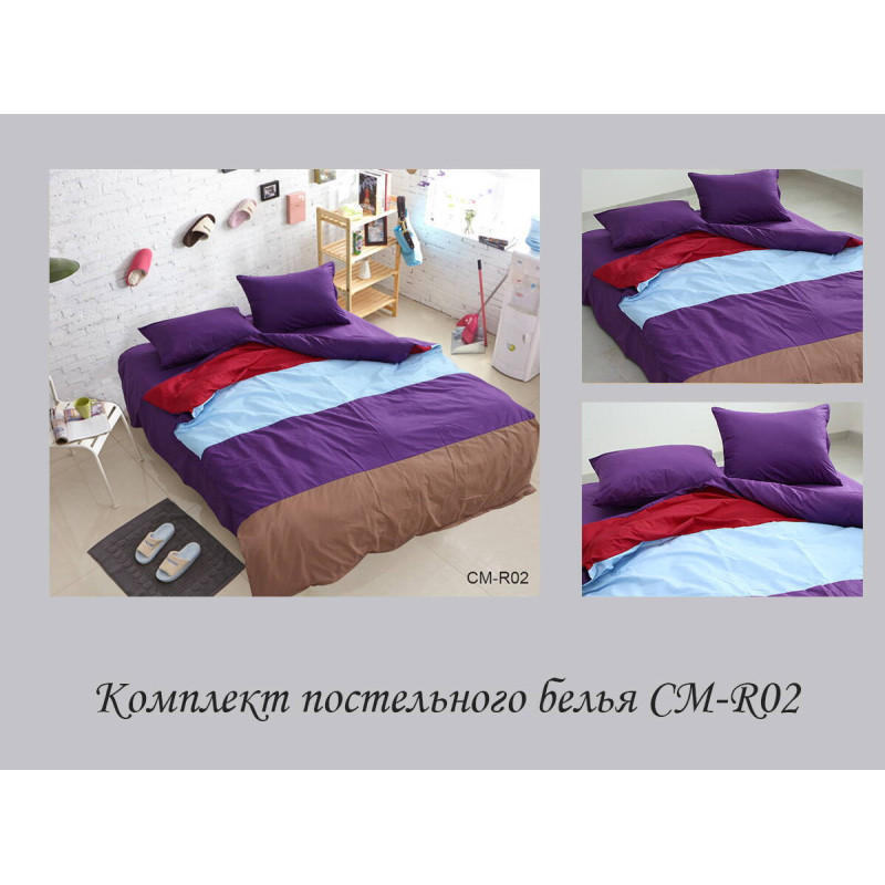 Color mix євро CM-R02 Комплект постільної білизни TAG Tekstil