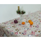 ТМ TAG Скатерть Новогодняя Снеговик бежевая 150х220 — скатертини TAG Tekstil