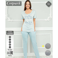 Cotpark Пижама женская 14292 grey XL