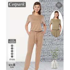 Cotpark Пижама женская 14325 begie 2XL