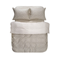 Satin Bed Linen Lotus Home - Runda Euro