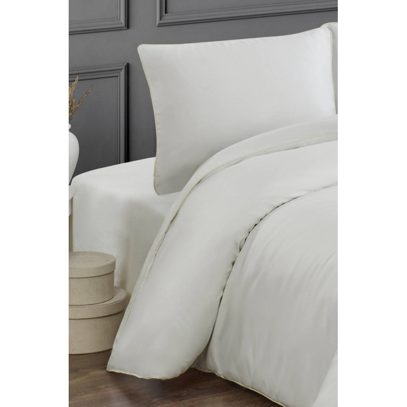 Сатинова постільна білизна Zeron Satin Kant 200х220
