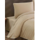 Постільна білизна Zeron Satin KANT 200х220 Bej