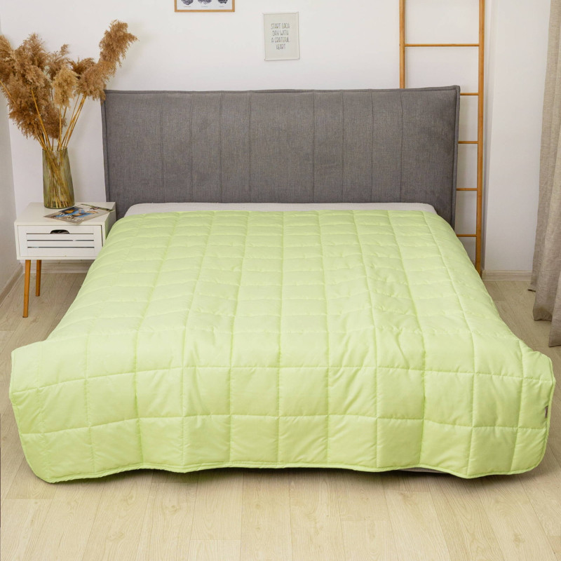 Ковдра силіконова стьобана Viluta Bamboo Light євро