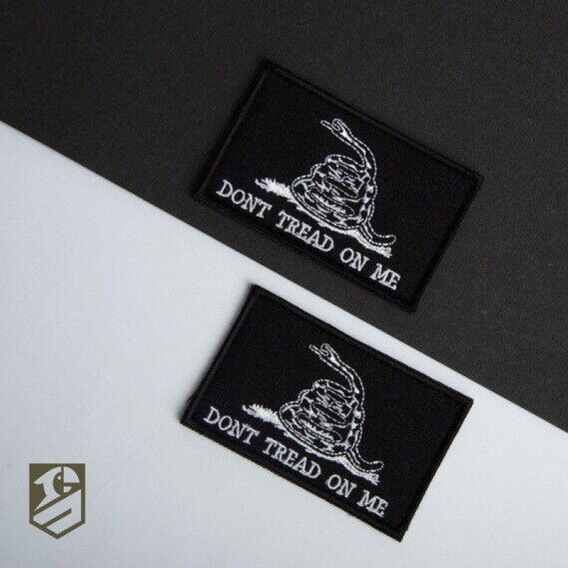 Набір тактичних нашивок «Don't Tread On Me»