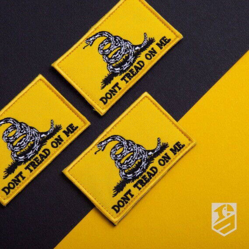 Набір тактичних нашивок «Don't Tread On Me»