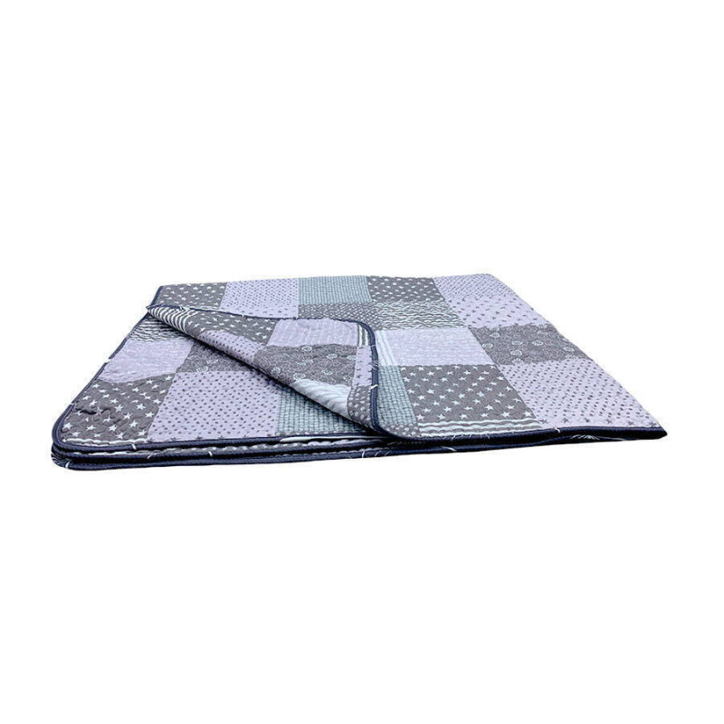 Ковдра-Покривало поліестер (П-878) Leleka-Textile 200х220 кольоровий