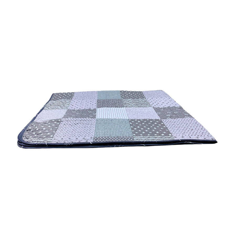 Ковдра-Покривало поліестер (П-878) Leleka-Textile 200х220 кольоровий