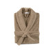 Халат махровий unisex Lotus Home - Basic New Line бежевий S