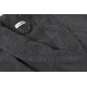 Халат махровий unisex Lotus Home Basic New Line антрацит 3XL