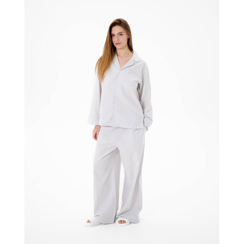 Піжама unisex Lotus Home City сіра бавовна S