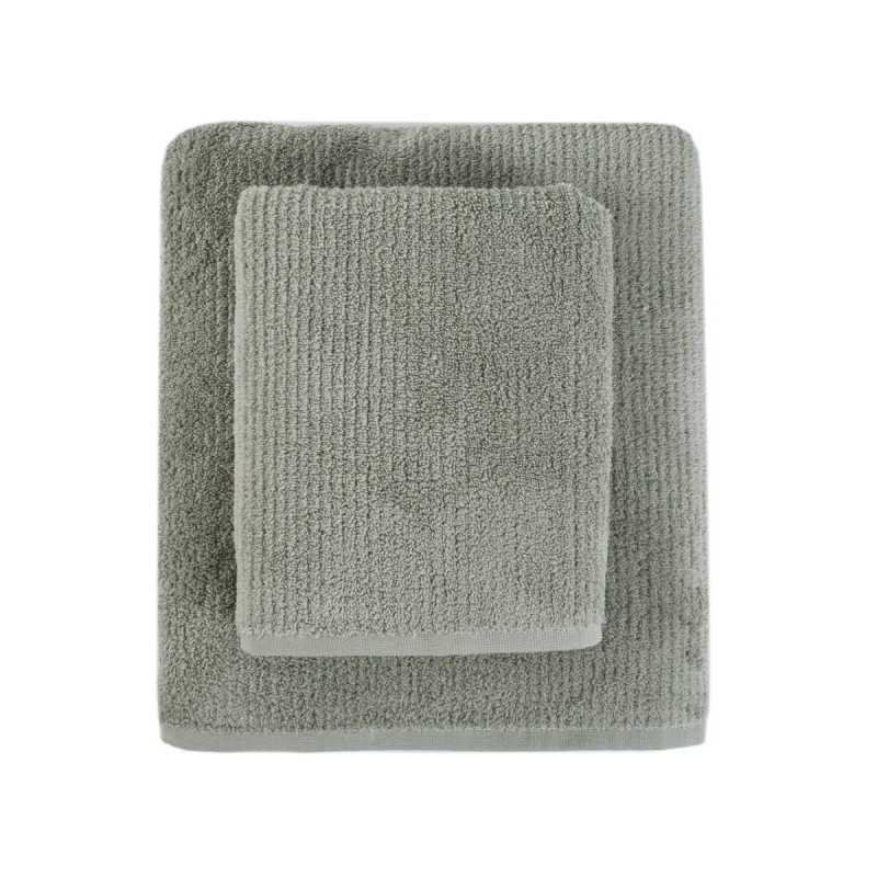 Рушник махровий Lotus Home Bold sage green 50*90 100% бавовна