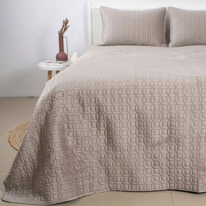 Покривало ТЕП VELOUR Пісочний/Мозаїка, 220x240