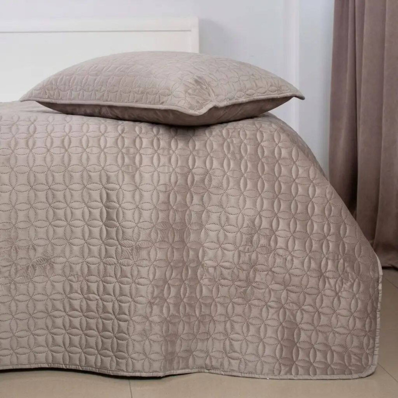 Покривало ТЕП VELOUR Пісочний/Мозаїка, 220x240