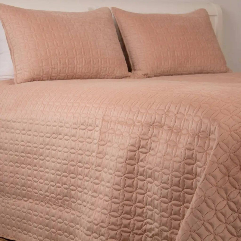 Покривало ТЕП VELOUR Пудра/Мозаїка, 240x260