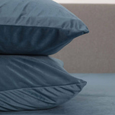 Наволочка декоративна ТЕП "VELOUR" 50x70 з замком, розкроєні Синій, 50x70