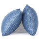 Наволочка декоративна ТЕП VELOUR Синя/Мозаїка 45x45