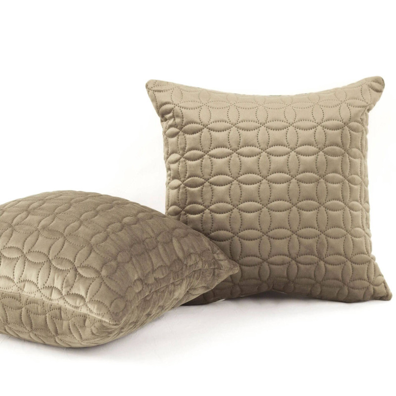 Наволочка декоративна ТЕП VELOUR 45x45 см Хакі/Мозаїка