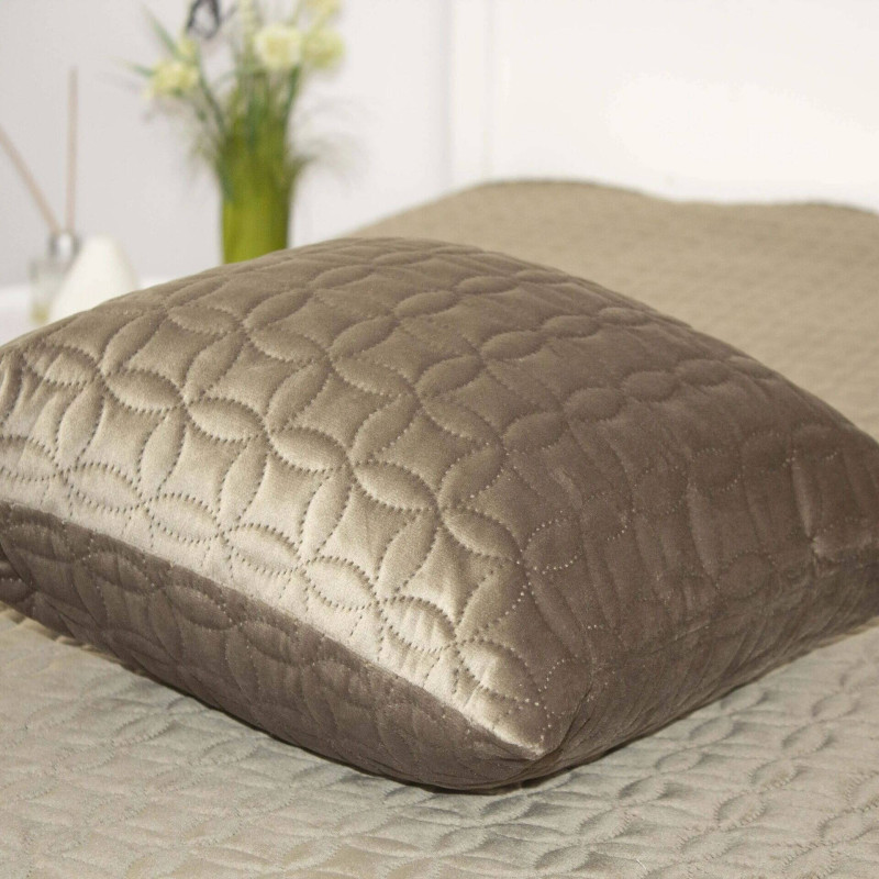 Наволочка декоративна ТЕП VELOUR 45x45 см Хакі/Мозаїка