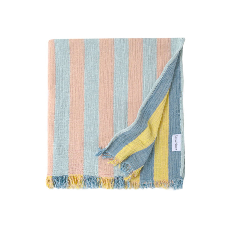Пляжний рушник Lotus Home Costa muslin 90*175 м'ятний