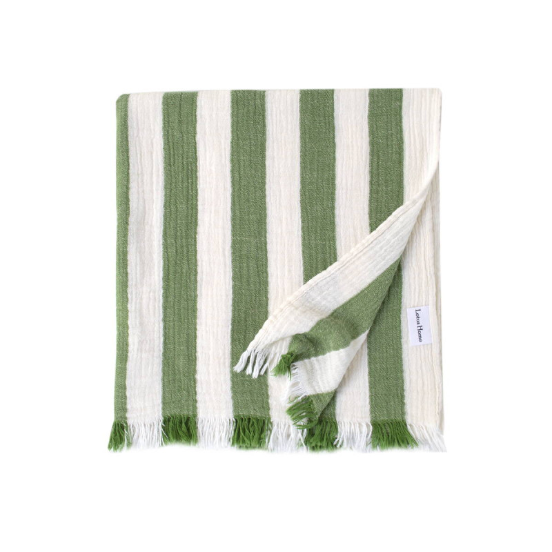 Пляжний рушник Lotus Home Costa muslin 90*175 зелений