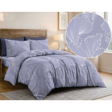 Комплект постільної білизни SoundSleep Fantasy Lilac євро з бязі