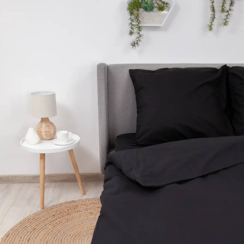 Комплект постільної білизни ТЕП Happy Sleep чорного кольору