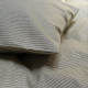 Комплект постільної білизни Lotus Home Premium Percale Stripe євро хакі