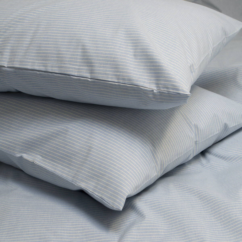 Комплект постільної білизни Lotus Home Premium Percale Stripe блакитний