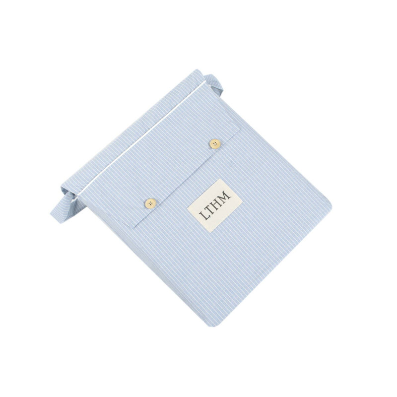 Комплект постільної білизни Lotus Home Premium Percale Stripe блакитний