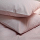 Постільна білизна Lotus Home Premium Percale Stripe рожева євро