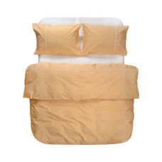 Комплект постільної білизни Lotus Home Premium Percale сімейний жовтий