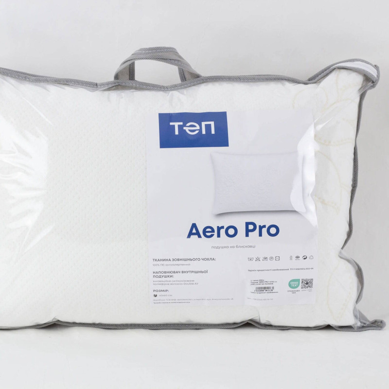 Антиалергенна подушка ТЕП Aero Pro 40х60 см