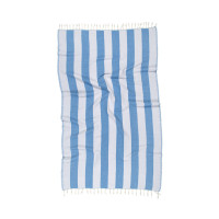 Cotton Towel Lotus Home Pestemal Noli Blue 90x180 cm