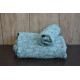 Жаккардовий чохол на кутовий диван Kayra Roza м’ятного кольору