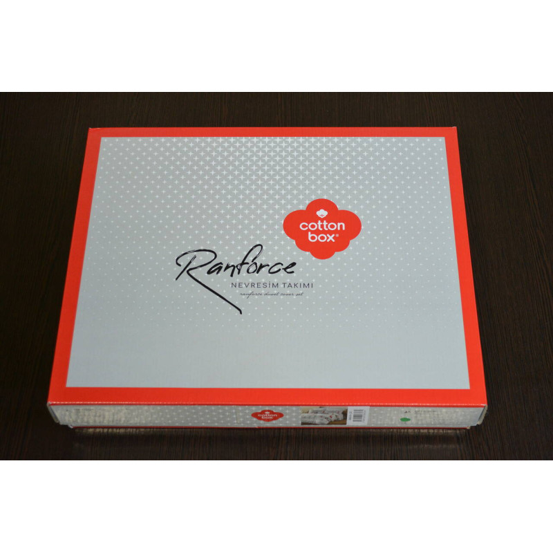 Комплект постільної білизни Cotton Box Ranforce Holly Gri