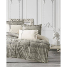 Комплект постільної білизни Cotton Box Elite Saten Sendero Haki євро