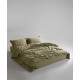 Комплект постільної білизни Limasso Stonewashed Ranforse оливковий