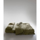 Комплект постільної білизни Limasso Stonewashed Ranforse оливковий