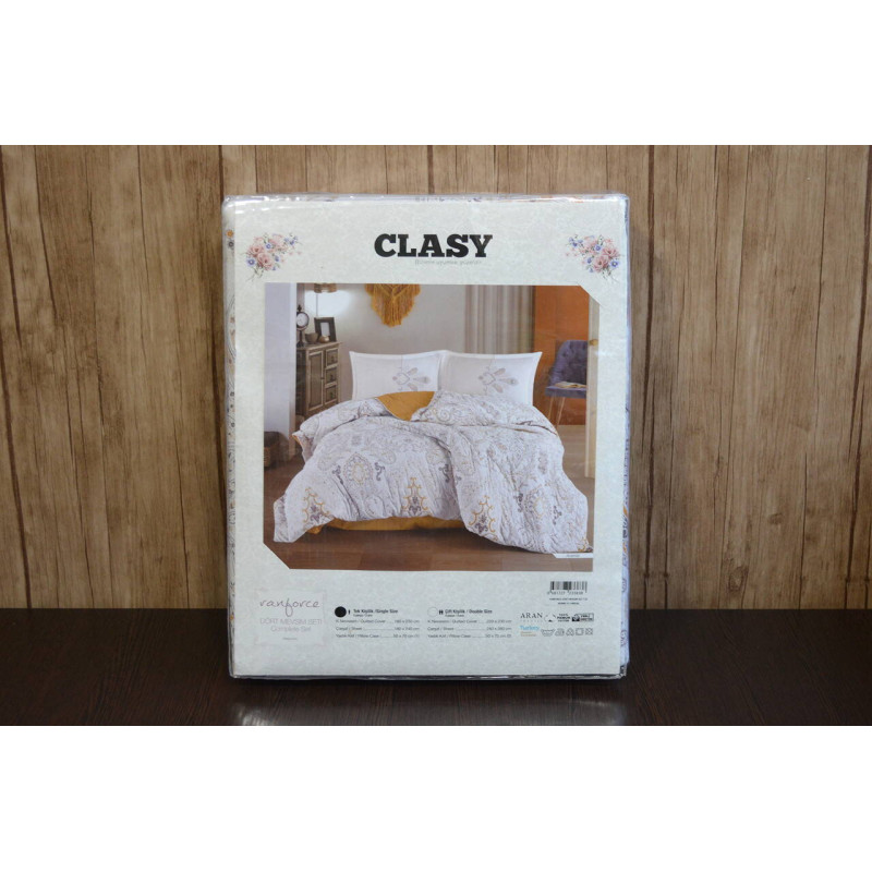 Комплект постільної білизни Clasy Aramis полуторний