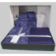 Комплект постільної білизни First Choice Cotton Satin Advina Indigo