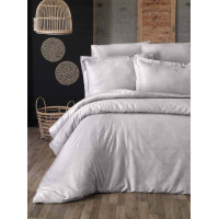 Комплект постільної білизни First Choice Cotton Satin Neva євро бежевий